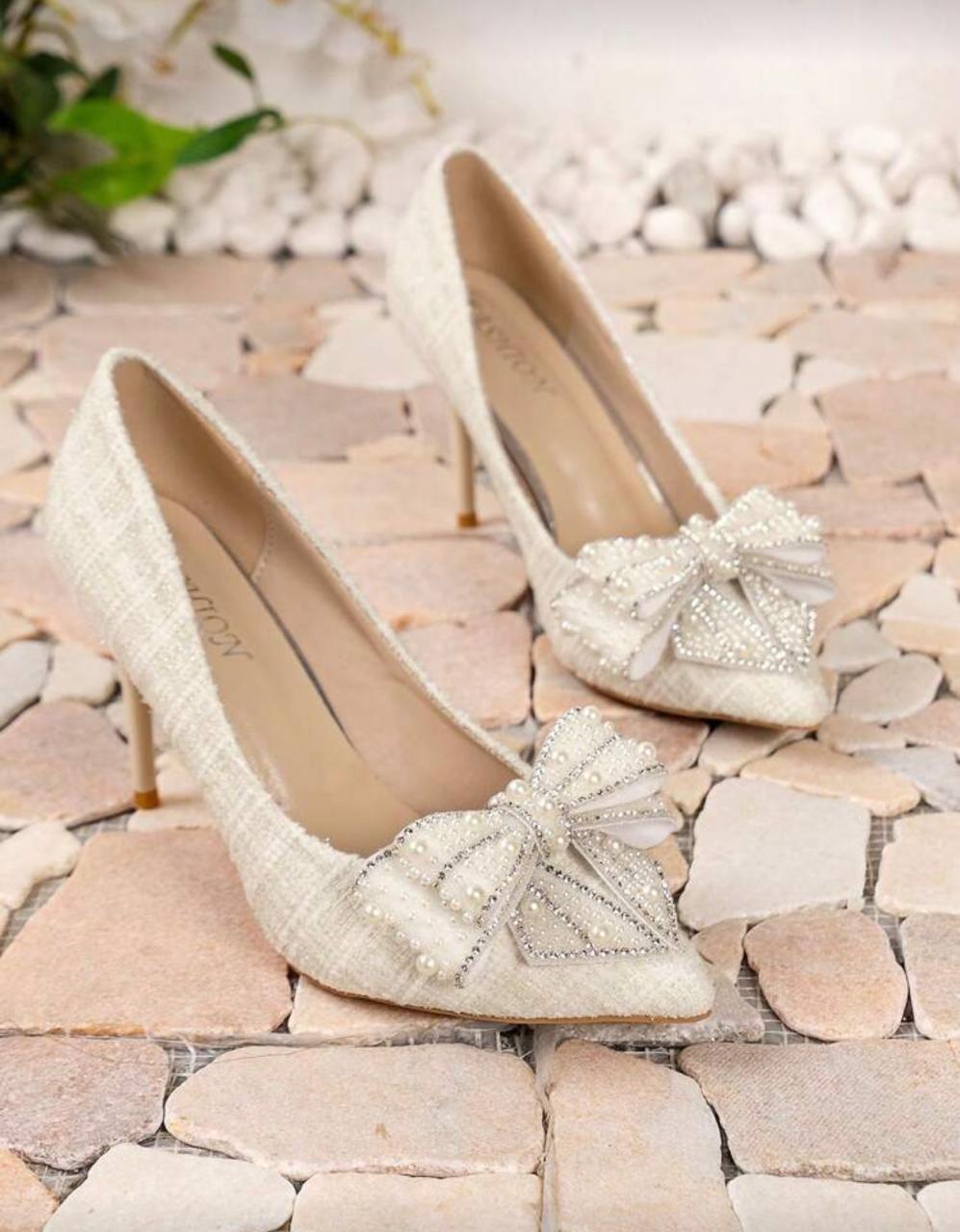 Tacones de aguja tobiperla