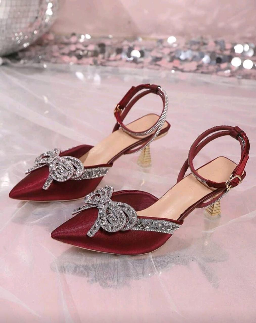 Tacones doble lazo