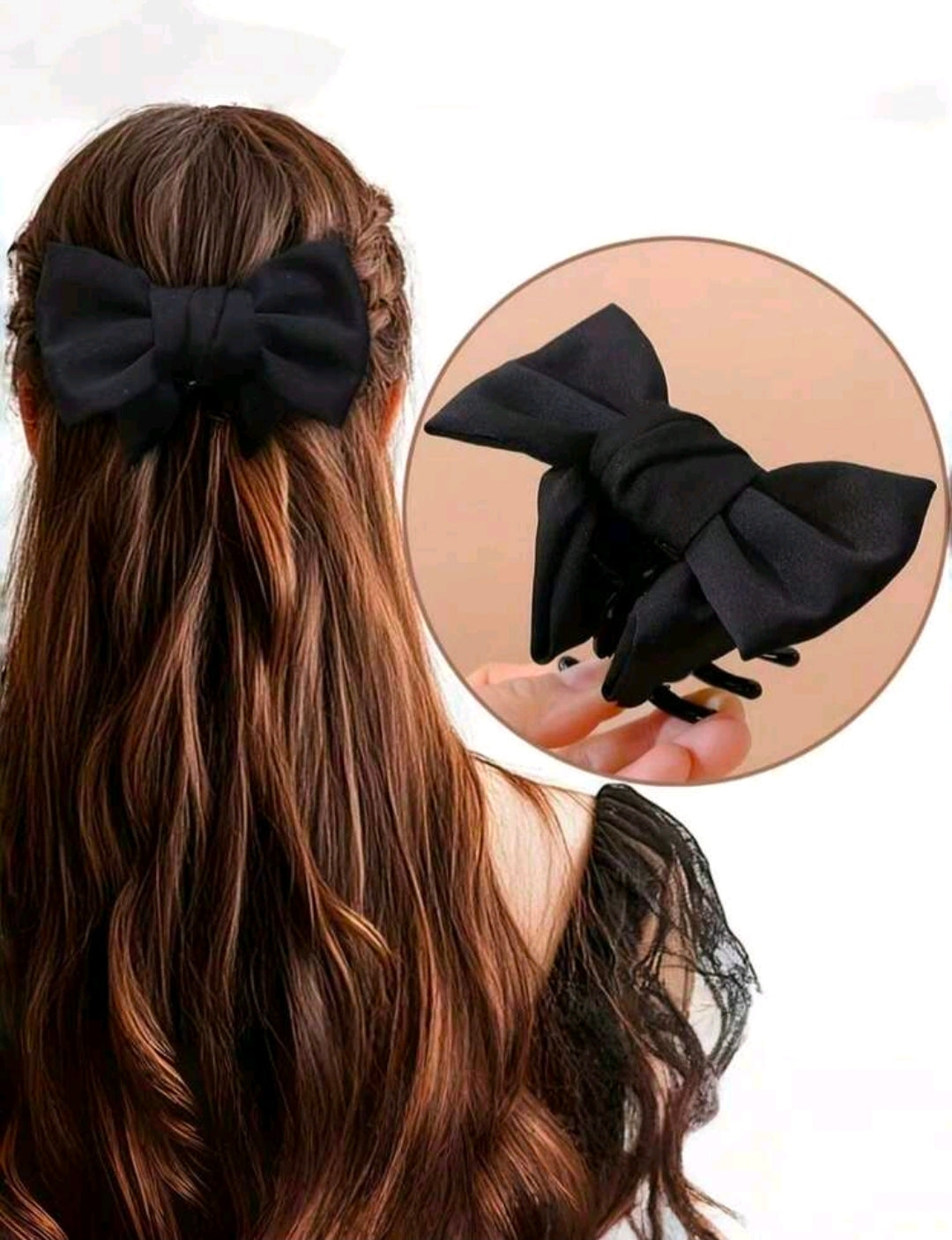 Pinza coquete negro