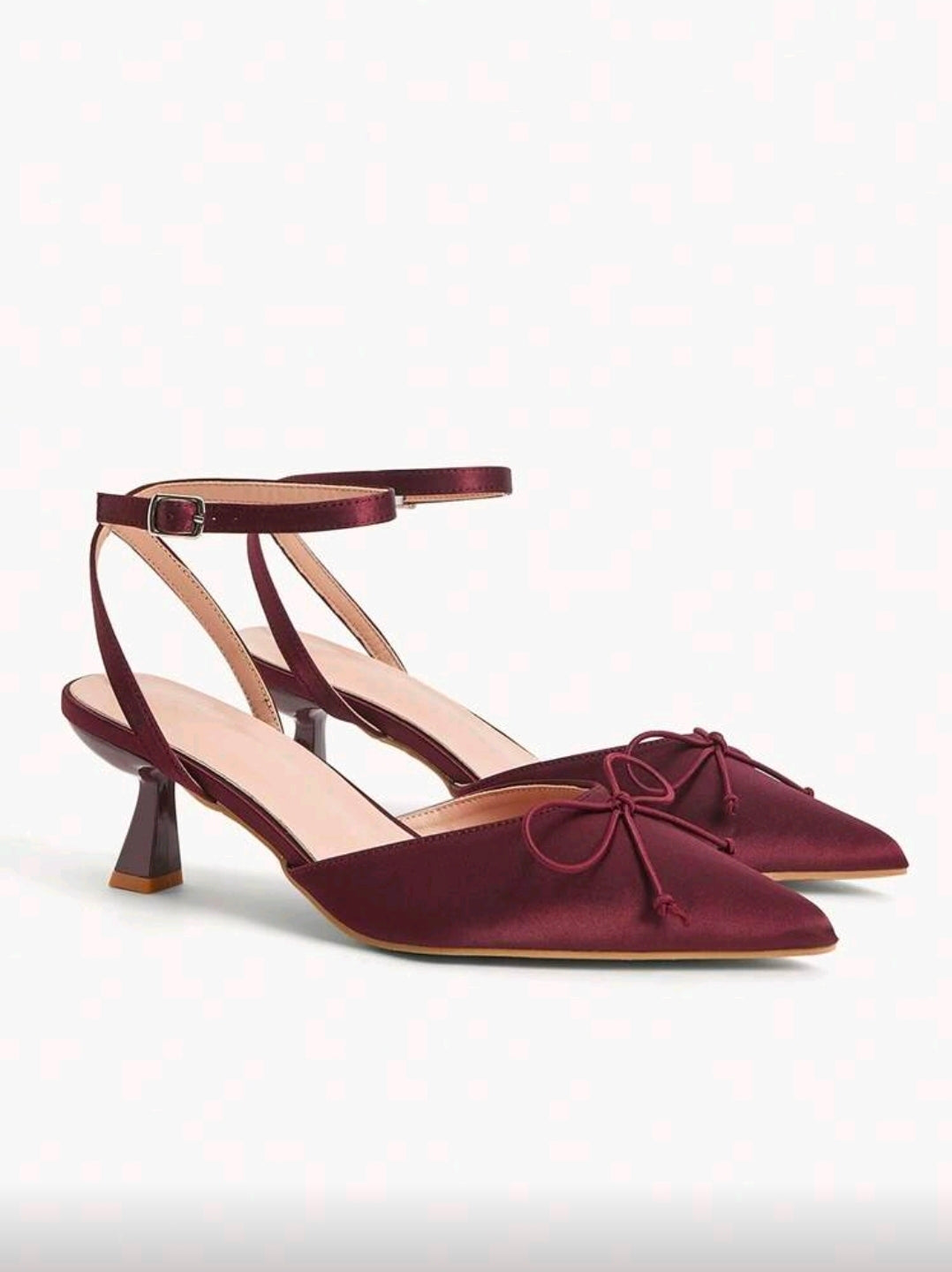 Tacones Rojo Violeta Talla 37