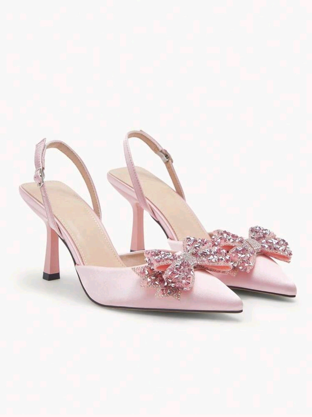 Tacones strass cristal cm