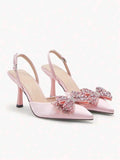 Tacones strass cristal cm