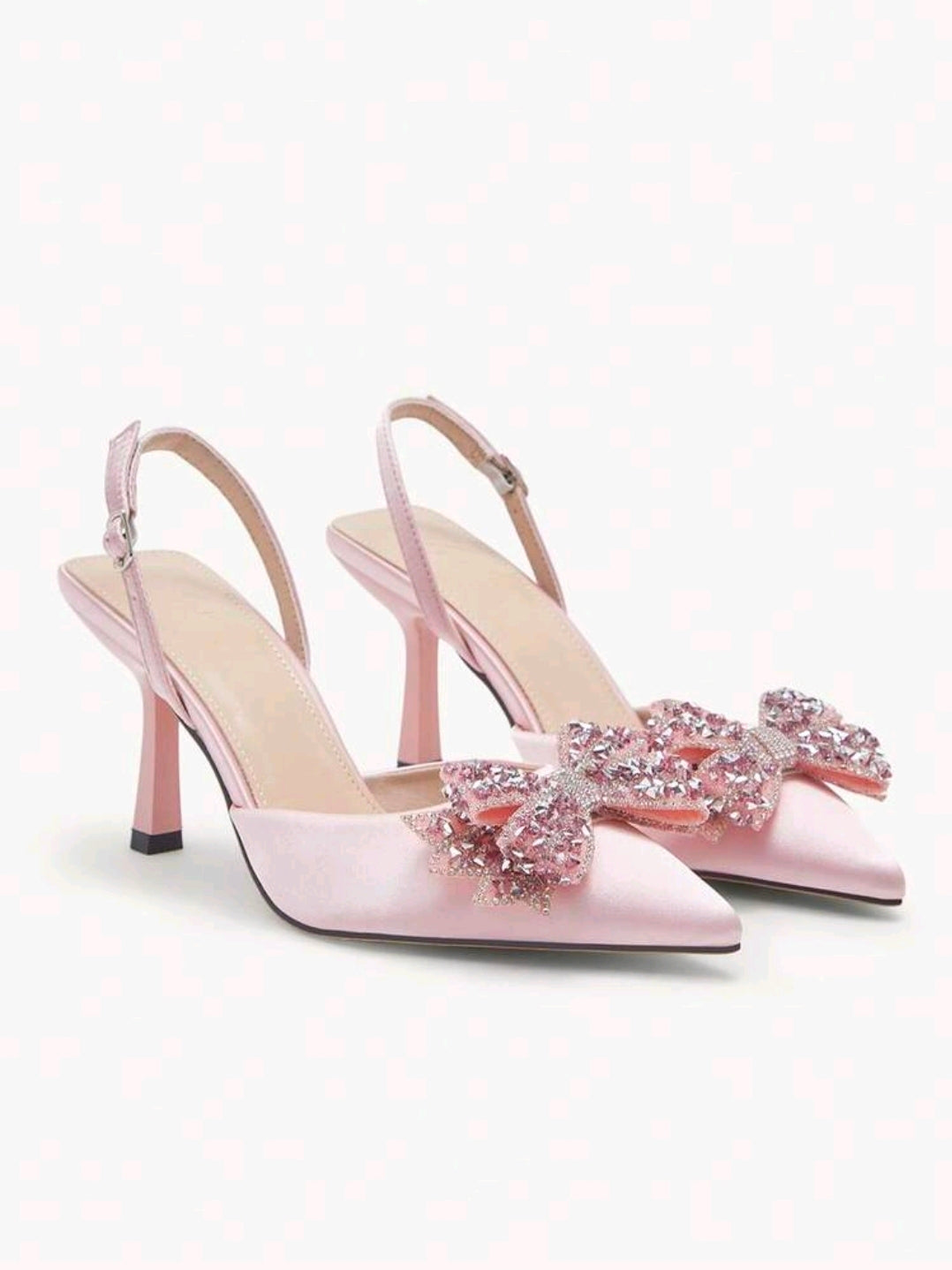 Tacones strass cristal cm