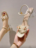 Sandalias De flor